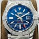 Swiss Breitling Avenger II GMT 43 Replica Watch Blue Dial Diamond Bezel Watch (4)_th.jpg